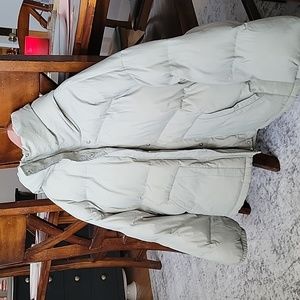 SHEIN cropped hodded puffer coat